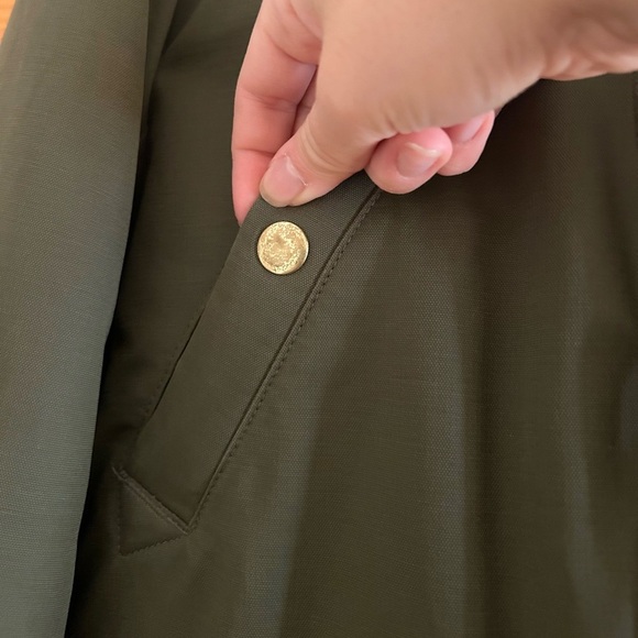 J.Crew Green Parka Primaloft Hooded Jacket - Picture 7 of 13